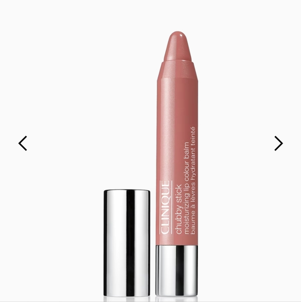 BNIB-Clinique chubby stick moisturizing lip colour balm(Curviest Caramel)